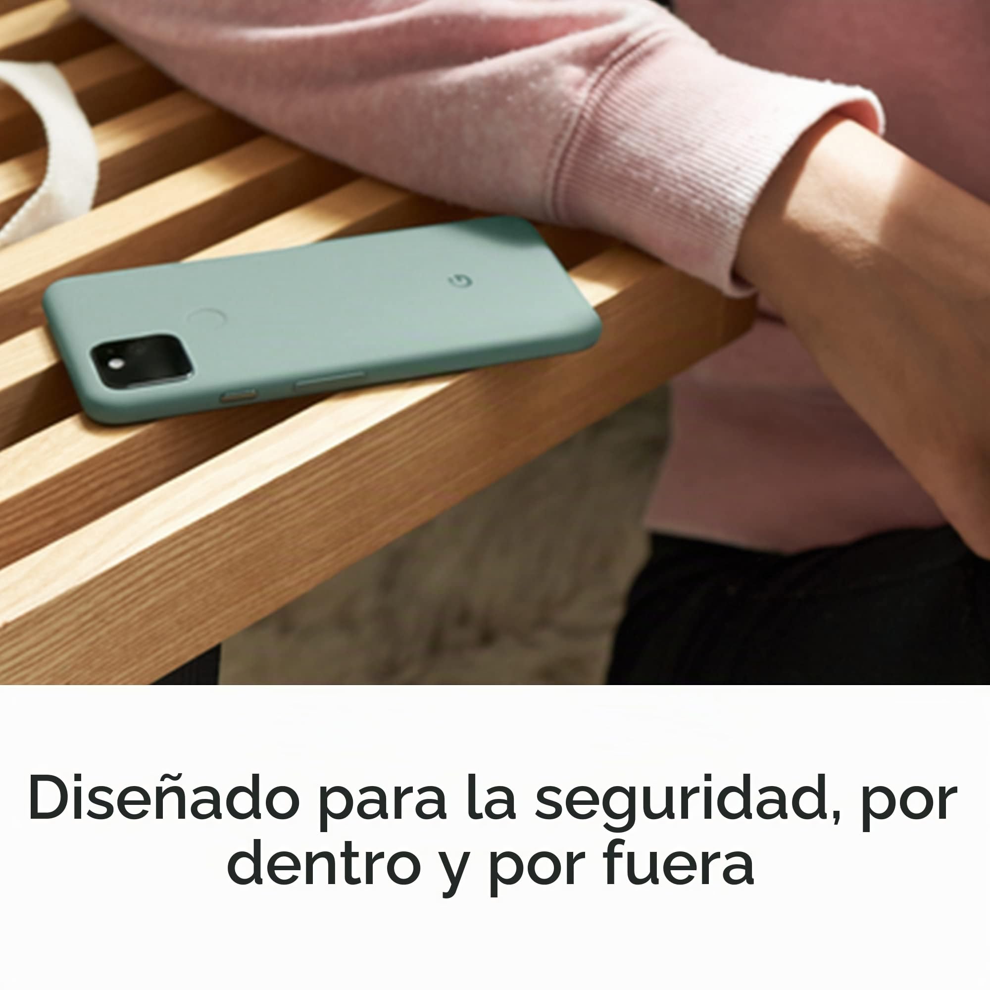 Google Pixel 5 128 GB 5G - Teléfono móvil Solo Negro – sin SIM